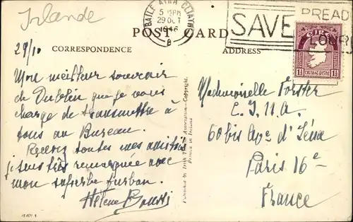 Ak Dublin Irland, The Four Courts