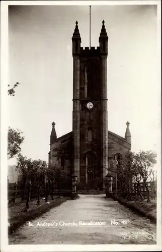 Ak Ramsbottom Lancashire England, St. Andrew's Church