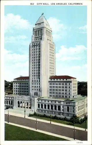Ak Los Angeles Kalifornien USA, City Hall