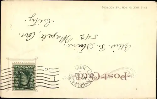 Ak Los Angeles Kalifornien USA, Angel's Flight