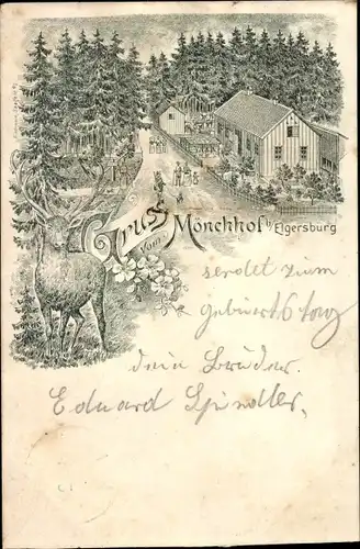 Litho Elgersburg in Thüringen, Mönchhof