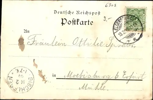 Litho Elgersburg in Thüringen, Mönchhof