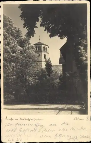 Ak Berlin Pankow Niederschönhausen, Kirche