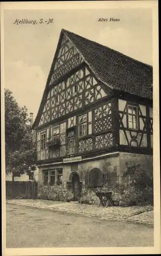 Ak Heldburg in Thüringen, Altes Haus