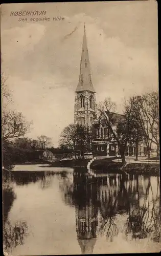 Ak København Kopenhagen Dänemark, Den engelske Kirke