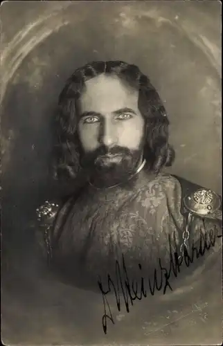 Foto Ak Schauspieler? Heinz Harder, Portrait, Autogramm