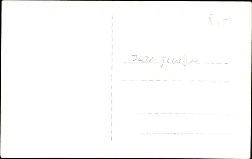 Foto Ak Musiker Ilja Glusgal, Portrait, Autogramm