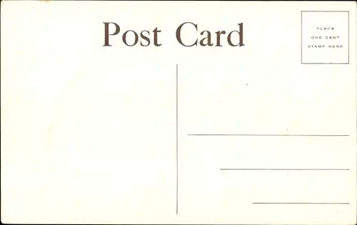 Ak Chicago Illinois USA, The first Railway Station 1849