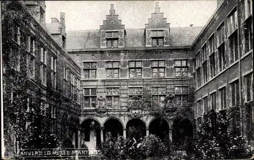 Ak Anvers Antwerpen Flandern, Le Musee Plantin