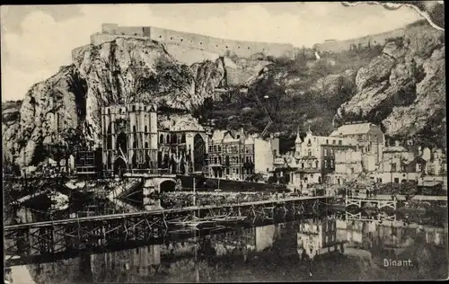 Ak Dinant Wallonien Namur, Die Zitadelle