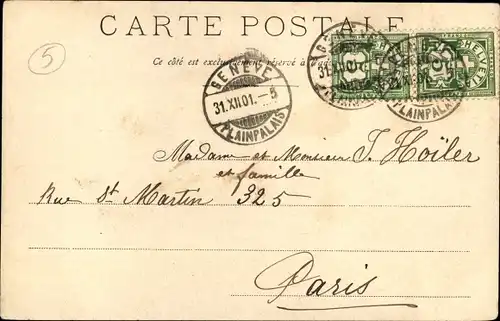 Ak Genève Genf Schweiz, Jet d'Eau