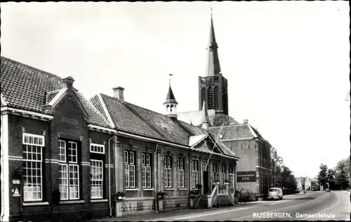 Ak Rijsbergen Nordbrabant, Gemeentehuis