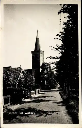 Foto Ak Wognum Medemblik Nordholland Niederlande, Kirche
