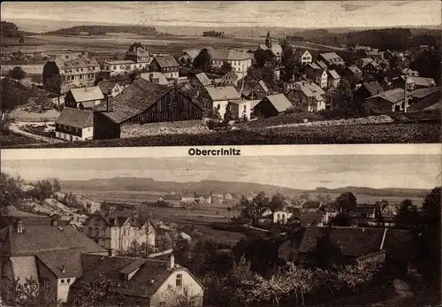 Ak Obercrinitz Crinitzberg in Sachsen, Panorama