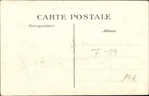 Ak Bailleul Nord, La Poste, Postamt, Straßenpartie, Postes et Télégraphes