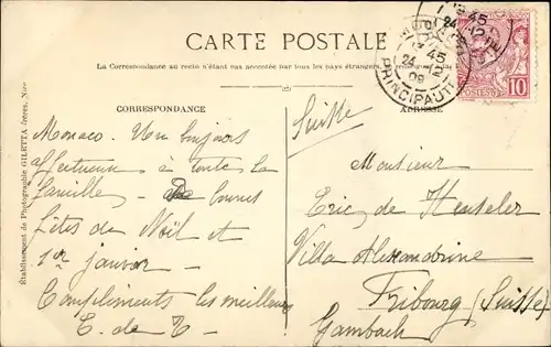 Ak Monaco, Carabiniers, Garde d'Honneur du Prince, Grande Tenue, Ehrengarde