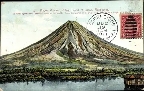 Ak Luzon Philippinen, Mayon Volcano, Albay