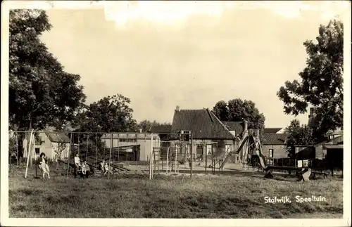 Ak Stolwijk Südholland, Speeltuin