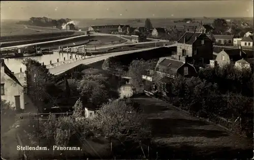 Ak Stellendam Goeree Overflakkee Südholland, Panorama