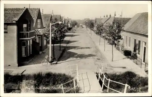 Ak Stad aan 't Haringvliet Südholland, Burg. Sterkstraat