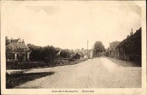 Ak Stad aan 't Haringvliet Südholland, Achterdijk