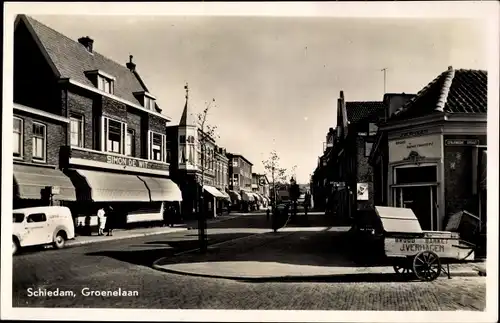 Ak Schiedam Südholland Niederlande, Groenelaan