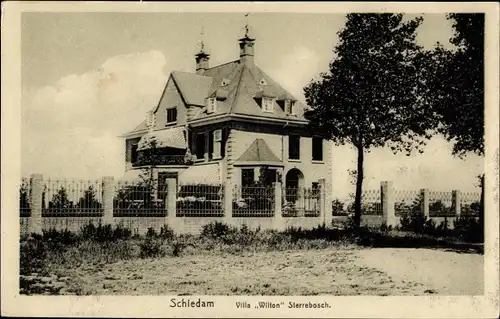 Ak Schiedam Südholland Niederlande, Villa Wilton Sterrebosch