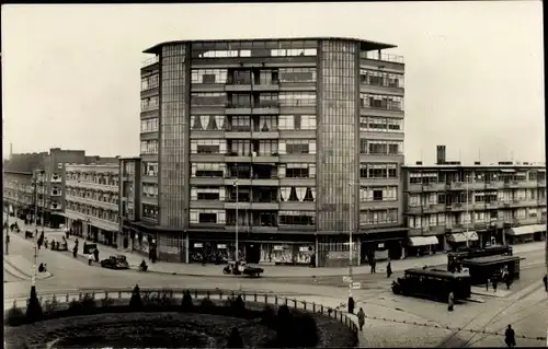 Ak Schiedam Südholland Niederlande, Flatgebouw Hema