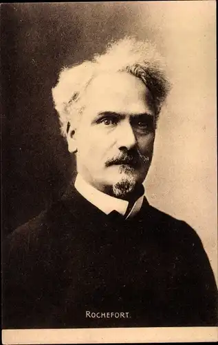 Ak Schriftsteller Henri Rochefort, Portrait