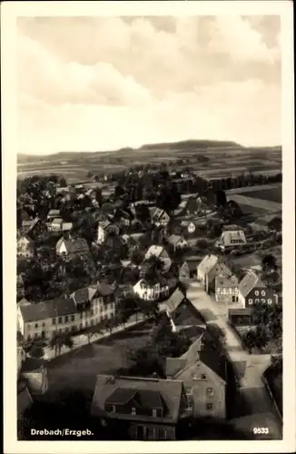 Ak Drebach im Erzgebirge Sachsen, Panorama