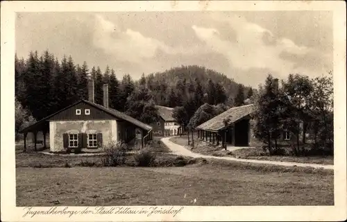 Ak Jonsdorf in Sachsen, Jugendherberge der Stadt Zittau