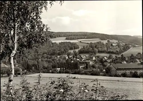 Ak Schwarzenberg im Erzgebirge Sachsen, Panorama