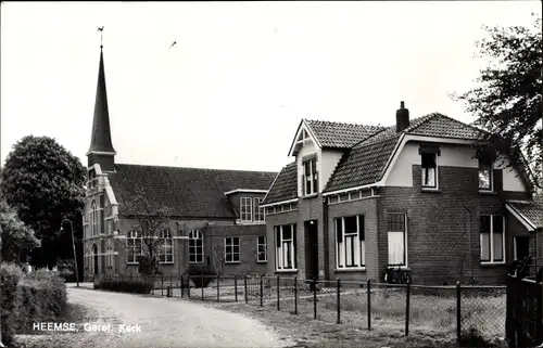 Ak Heemse Overijssel, Geref. Kerk