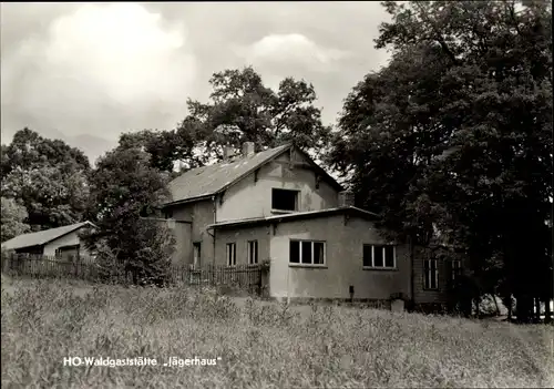 Ak Wilthen in der Oberlausitz, HO-Waldgaststätte Jägerhaus