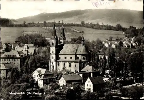 Ak Schirgiswalde in der Lausitz, Kirche