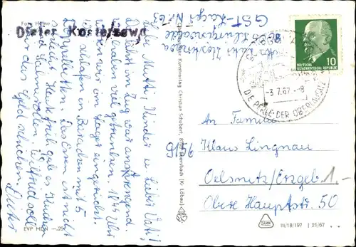 Ak Schirgiswalde in der Lausitz, Kirche