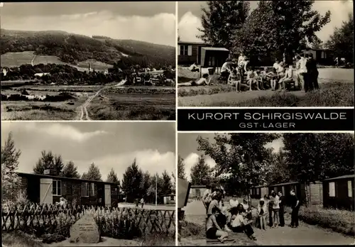 Ak Schirgiswalde in der Lausitz, GST-Lager