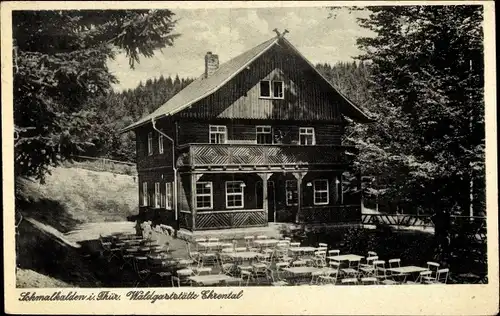 Ak Schmalkalden in Thüringen, Waldgaststätte Ehrental