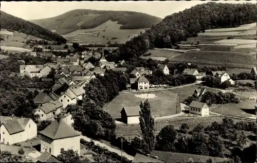 Ak Schnellbach Schmalkalden im Thüringer Wald, Gesamtansicht