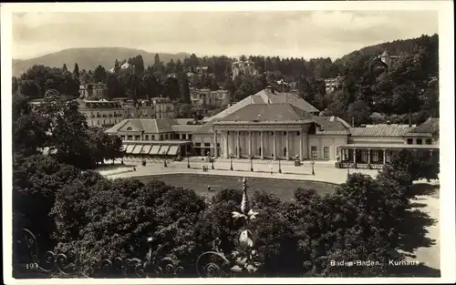 Ak Baden Baden am Schwarzwald, Kurhaus