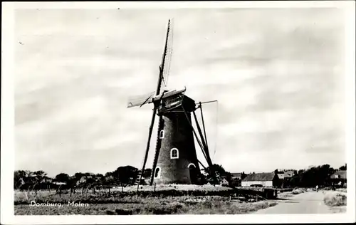 Ak Domburg Veere Zeeland Niederlande, Molen