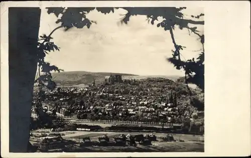 Ak Marburg an der Lahn, Blick von Elsasshausen III.