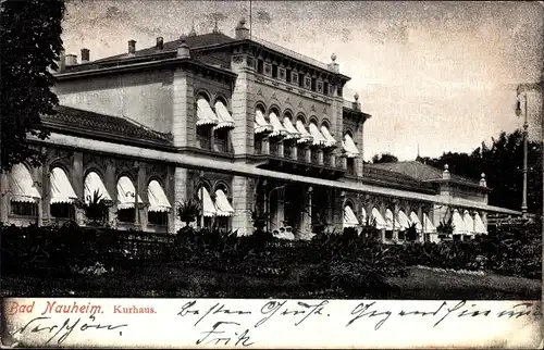 Ak Bad Nauheim in Hessen, Kurhaus