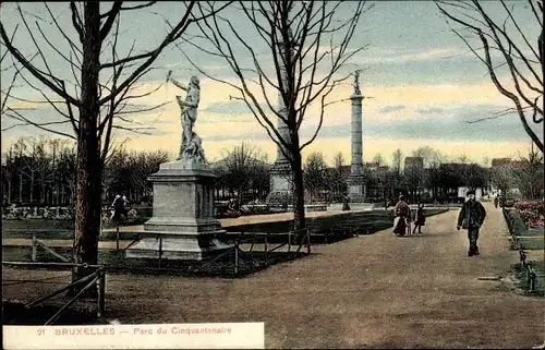Ak Bruxelles Brüssel, Parc du Cinquantenaire