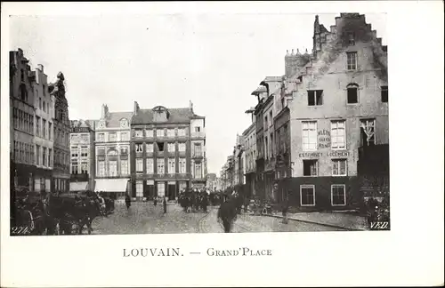 Ak Louvain Leuven Flämisch Brabant, Grand'Place