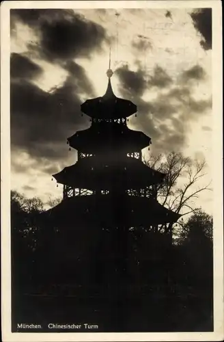 Ak München, Chinesischer Turm