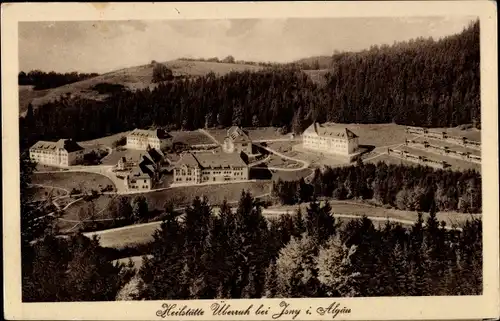 Ak Isny im Allgäu, Heilstätte Überruh