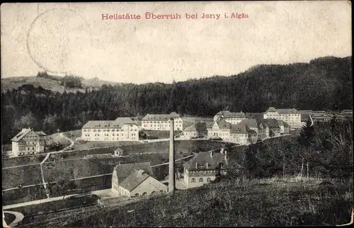 Ak Isny im Allgäu, Heilstätte Überruh