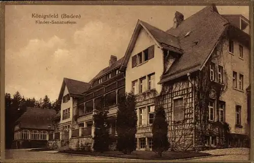 Ak Königsfeld im Schwarzwald, Kinder Sanatorium