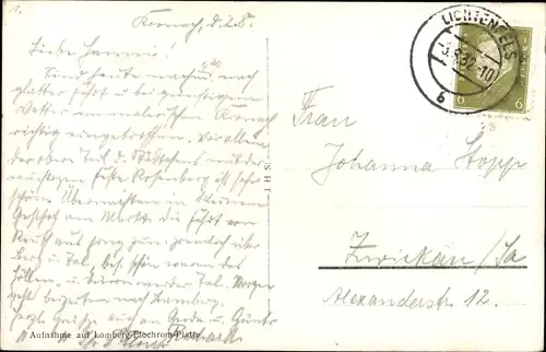 Ak Kronach in Oberfranken, Bamberger Tor